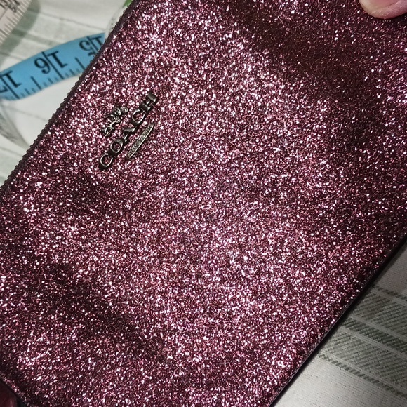 Purple Coach Wristlet - Picture 8 of 9